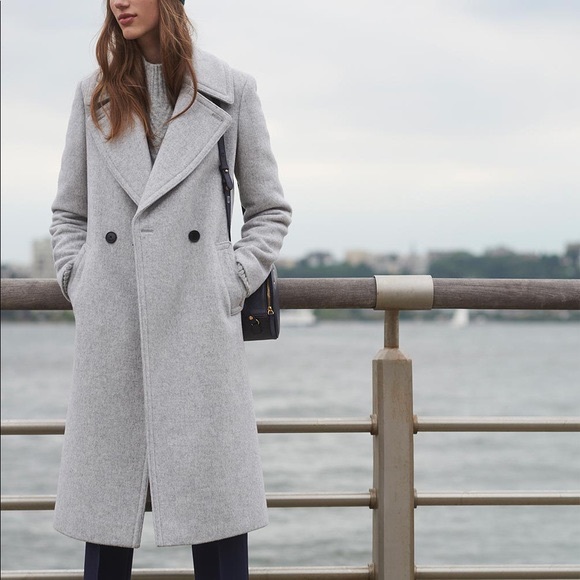 club monaco grey coat